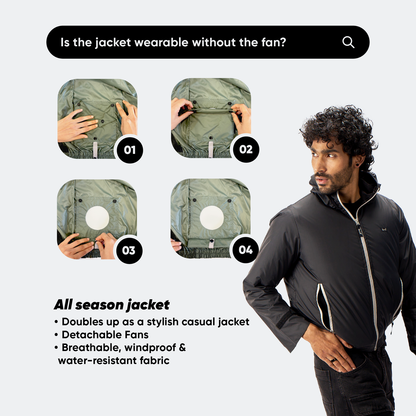 Air Conditioned Jacket Full Sleeves (Classic)