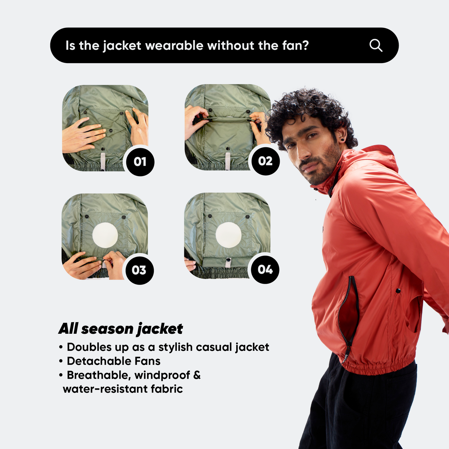 Air Conditioned Jacket Full Sleeves (Classic)