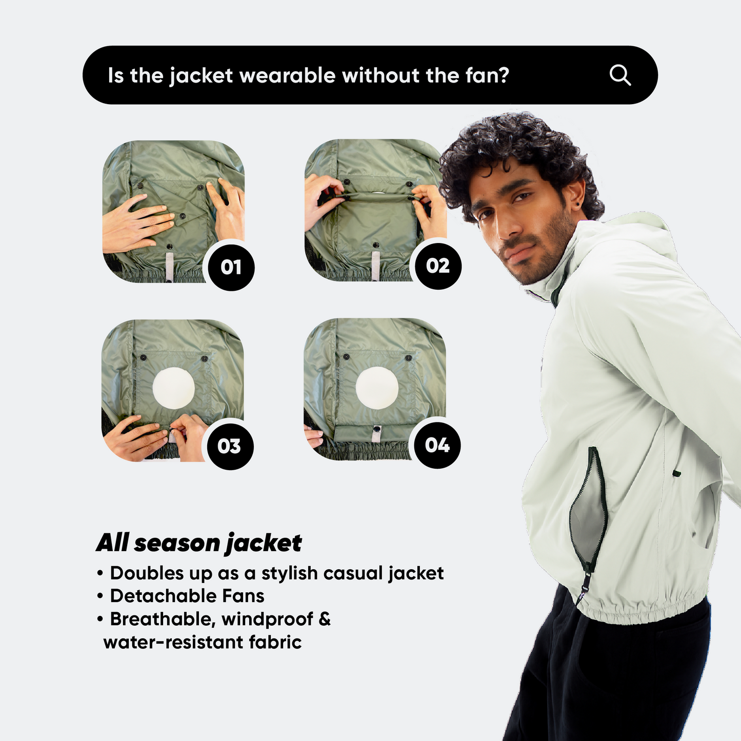 Air Conditioned Jacket Full Sleeves (Classic)