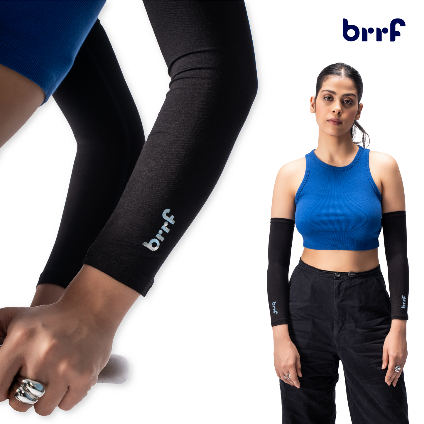 Bamboo Cooling Arm Sleeves/Sun Sleeves