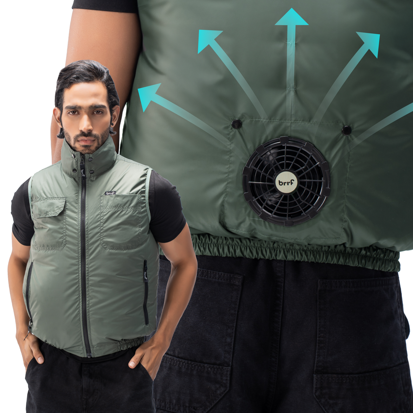 Air Conditioned Jacket (Single Fan)