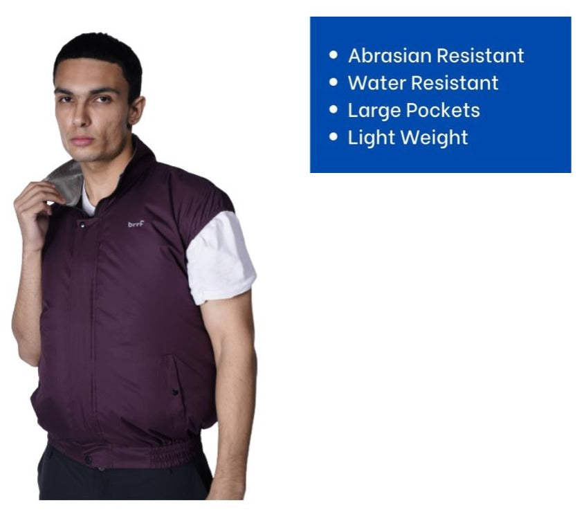 Air-Conditioned Clothing - Utility Style - brrf Pro (with 10000 mAh Power Bank included)